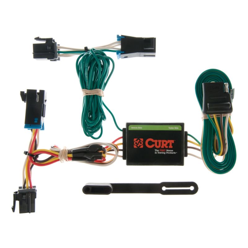 Picture of Curt Custom Wiring, 4-Way Flat, Select Chevrolet Express, GMC Savana 1500, 2500, 3500 - 55377