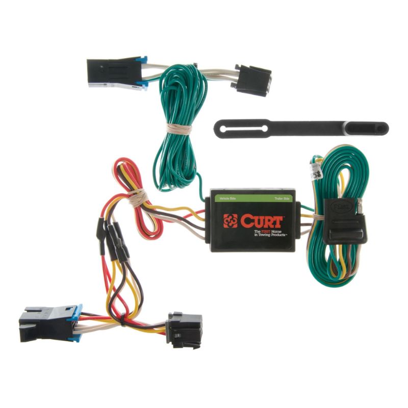 Picture of Curt Custom Wiring, 4-Way Flat, Select Chevrolet Express, GMC Savana 1500, 2500, 3500 - 55335