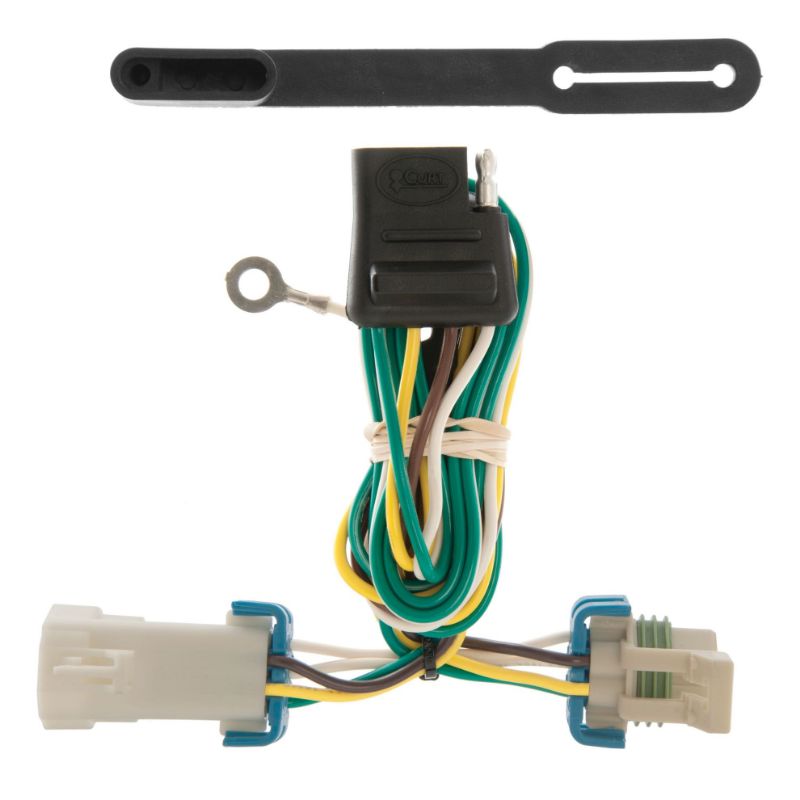Picture of Curt Custom Wiring, 4-Way Flat, Select Chevrolet S-10, GMC Sonoma, Isuzu Hombre - 55359