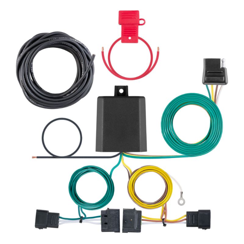 Picture of Curt Custom Wiring, 4-Way Flat, Select Edge, Escape, Freestar, MKX, Tribute - 56329