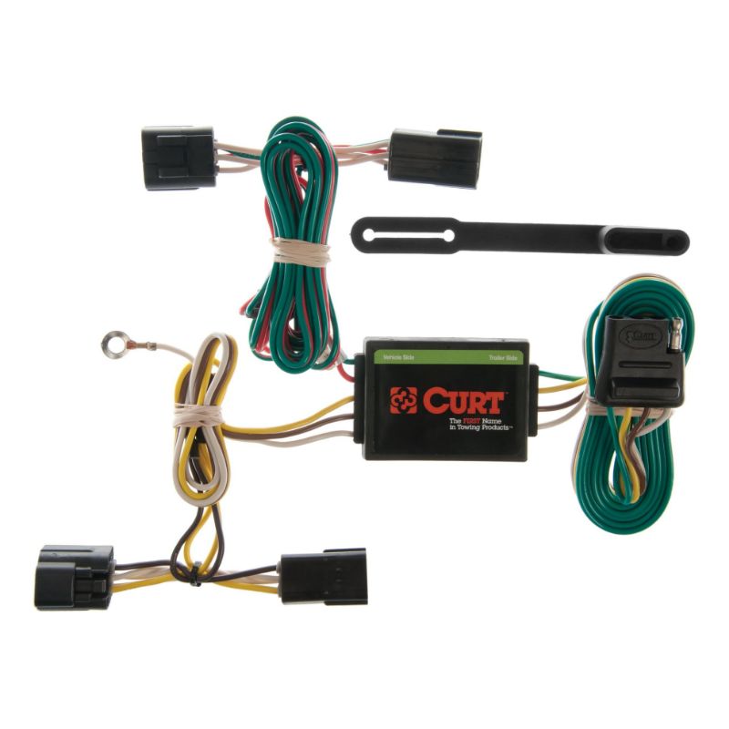 Picture of Curt Custom Wiring, 4-Way Flat, Select Honda Passport, Isuzu Rodeo, Sport, Amigo - 55360