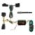 Picture of Curt Custom Wiring, 4-Way Flat, Select Jeep Commander, Except Rocky Mountain Edition - 55414