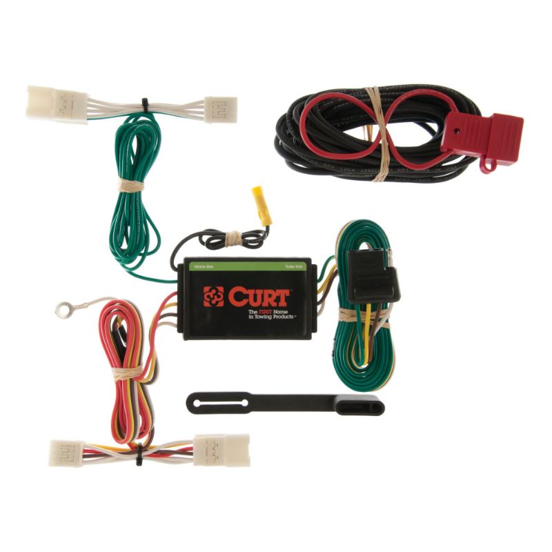 Picture of Curt Custom Wiring, 4-Way Flat, Select Toyota Highlander, Hyundai Azera Sedan V6 - 55400