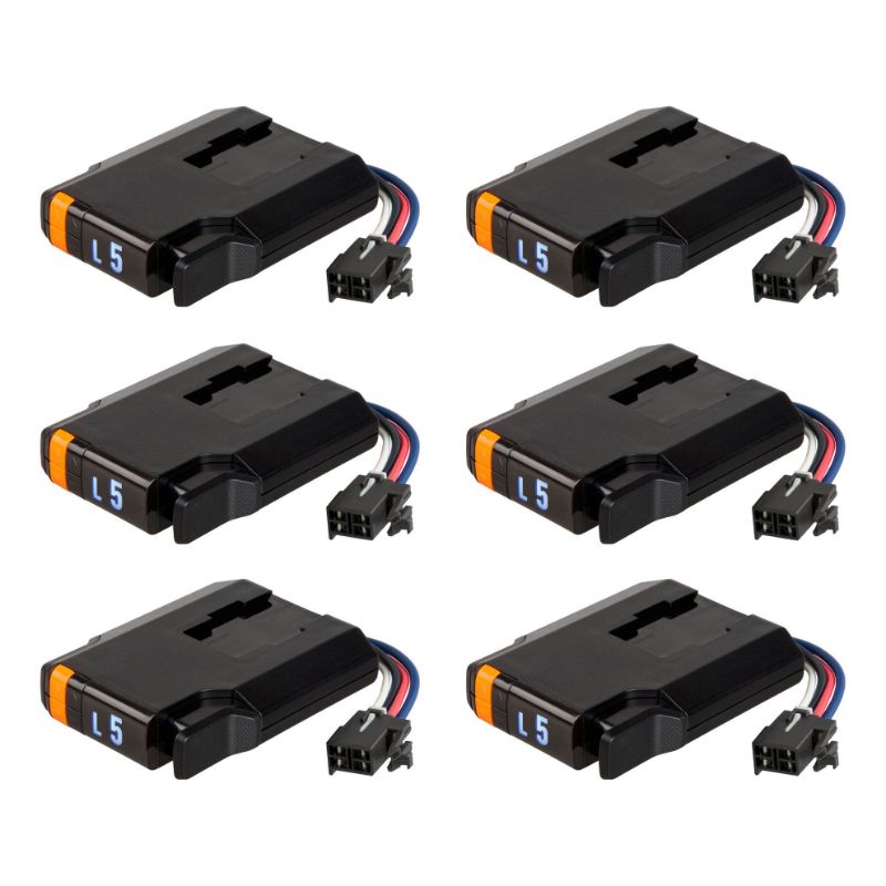 Picture of Curt Discovery NEXT Trailer Brake Controllers Time-Delay - 6-Pack - 511266