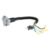 Picture of Curt Electrical Adapter (4-Way Flat Vehicle to 6-Way Round Trailer) - 57183