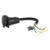 Picture of Curt Electrical Adapter (4-Way Flat Vehicle to 7-Way RV Blade Trailer) - 57184