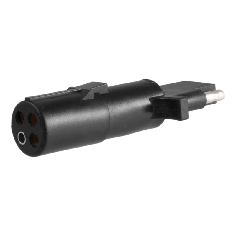 Picture of Curt Electrical Adapter (4-Way Round Vehicle to 4-Way Flat Trailer) - 58414