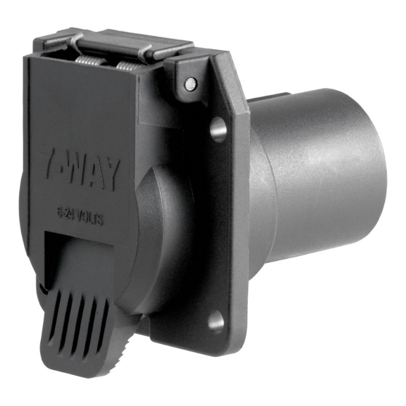 Picture of Curt Replacement OE 7-Way RV Blade Socket (Plugs into USCAR) - 55415