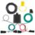 Picture of Curt Custom Wiring Harness, 4-Way Flat Output, Select Ford Mustang Mach-E - 56546