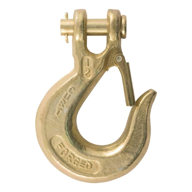 Picture of Curt 1/2" Safety Latch Clevis Hook (35,000 lbs, 5/8" Pin) - 81910