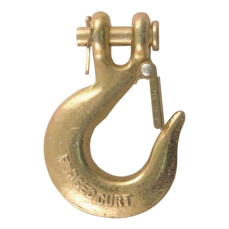 Picture of Curt 1/4" Safety Latch Clevis Hook (12,600 lbs, 5/16" Pin) - 81940