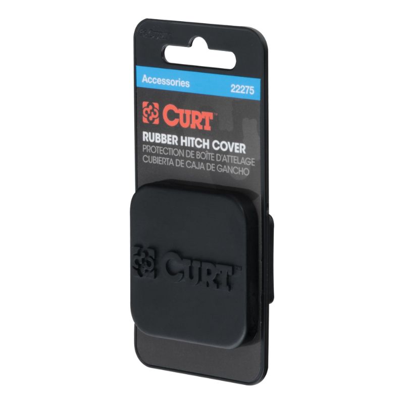 Picture of Curt 1-1/4" Rubber Hitch Tube Cover (Packaged) - 22275