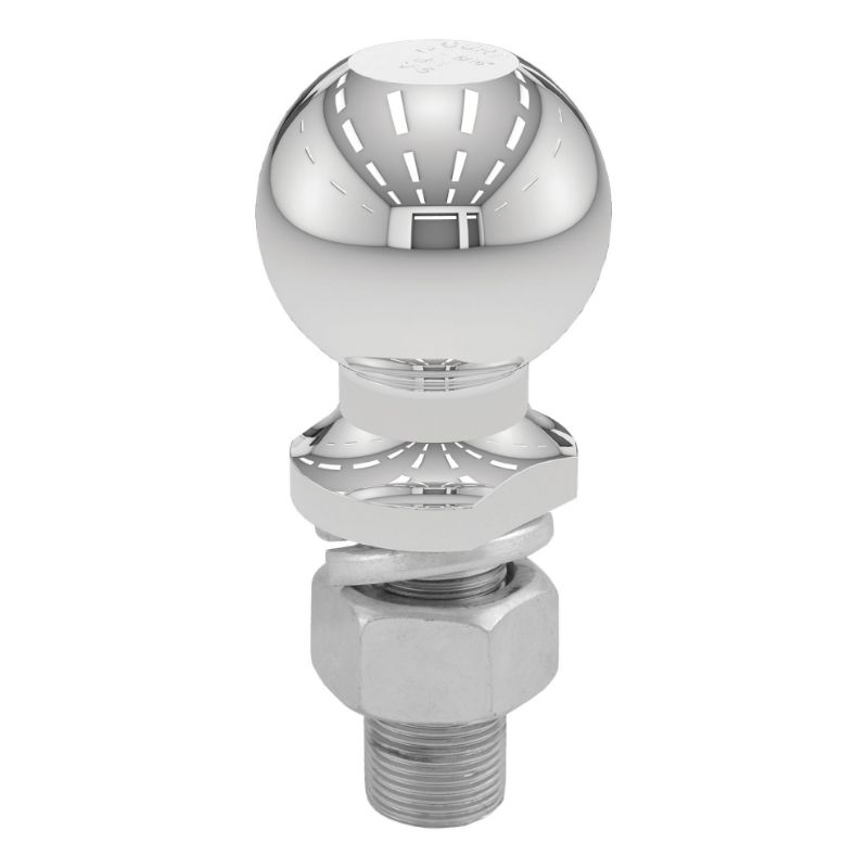 Picture of Curt 2-5/16" Trailer Ball (1" x 2-1/4" Shank, 12,000 lbs., Chrome) - 40039