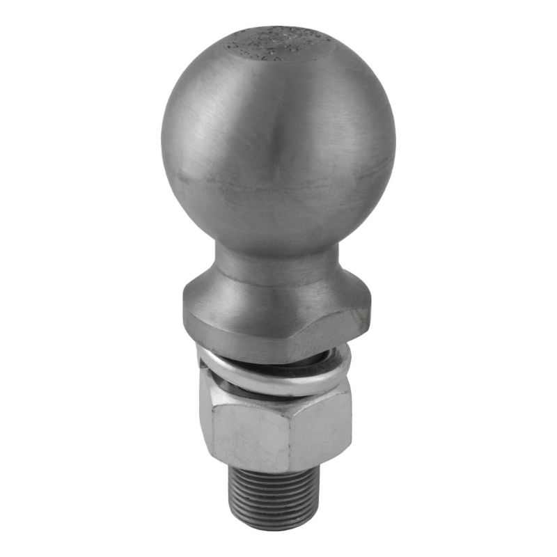 Picture of Curt 2-5/16" Trailer Ball (1" x 2-1/4" Shank, 12,000 lbs., Raw Steel) - 40042