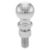 Picture of Curt 2-5/16" Trailer Ball (1" x 3" Shank, 6,000 lbs., Chrome) - 40021