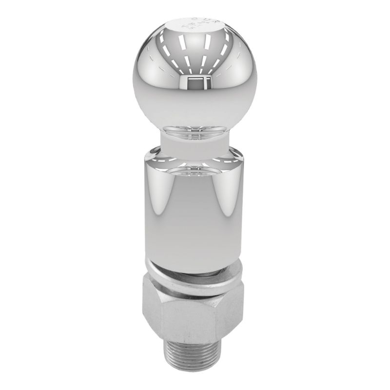 Picture of Curt 2-5/16" Trailer Ball (1-1/4" x 2-5/8" Shank, 2" Rise, 10,000 lbs., Chrome) - 40036