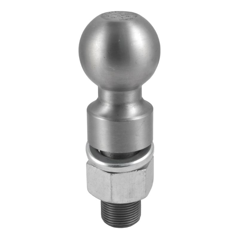 Picture of Curt 2-5/16" Trailer Ball (1-1/4" x 2-5/8" Shank, 25,000 lbs., Raw Steel) - 40086