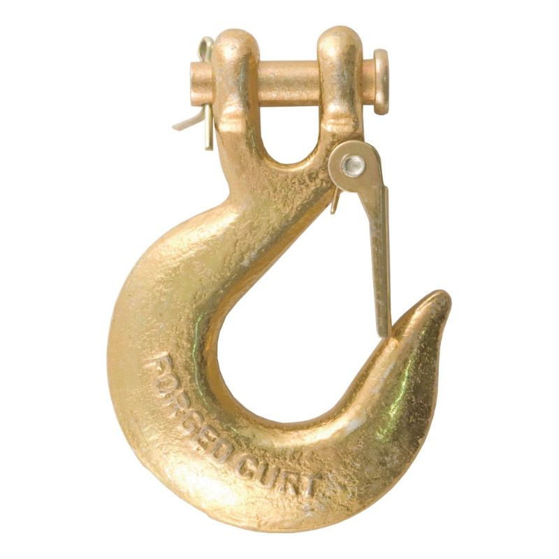 Picture of Curt 3/8" Safety Latch Clevis Hook (24,000 lbs, 7/16" Pin) - 81960