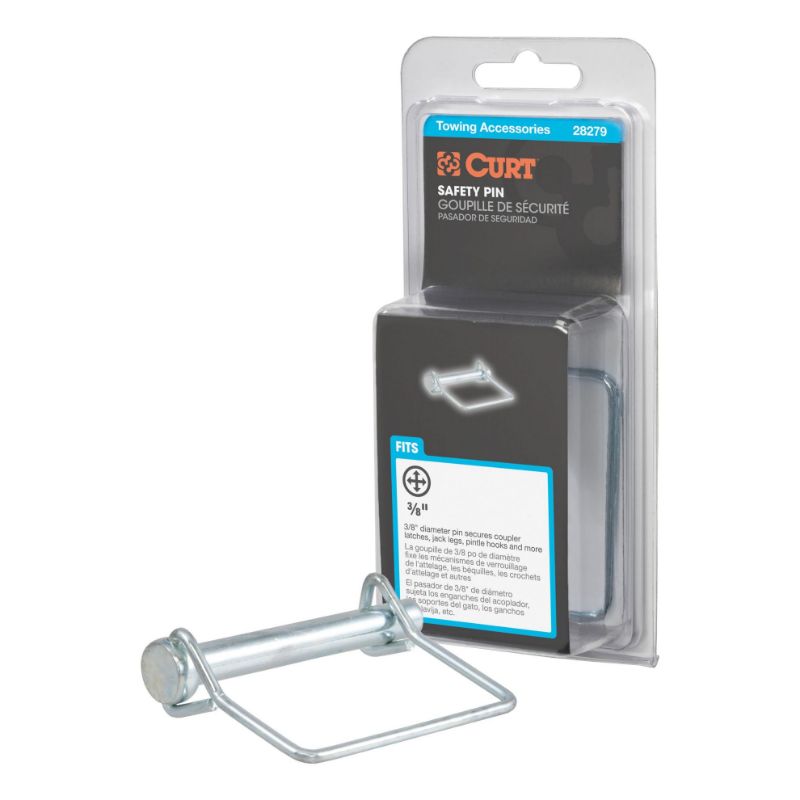 Picture of Curt 3/8" Safety Pin (2-3/4" Pin Length, Packaged) - 28279