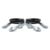 Picture of Curt 44-1/2" Safety Cables with 2 Snap Hooks (5,000 lbs, Vinyl-Coated, 2-Pack) - 80151