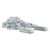 Picture of Curt 48" Safety Chain with 2 S-Hooks (2,000 lbs, Clear Zinc) - 80010
