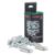 Picture of Curt 48" Safety Chain with 2 S-Hooks (2,000 lbs, Clear Zinc, Packaged) - 80011