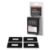 Picture of Curt 5th Wheel Rail Sound Dampening Pads (Packaged) - 16901