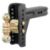 Picture of Curt Adjustable Channel Mount with Dual Ball (2-1/2" Shank, 20,000 lbs., 6" Drop) - 45902
