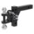 Picture of Curt Adjustable Multipurpose Ball Mount (2" Shank, 2" & 2-5/16" Balls) - 45049