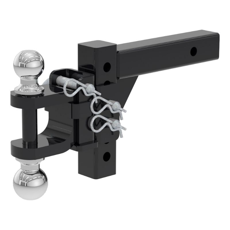 Picture of Curt Adjustable Multipurpose Ball Mount (2" Shank, 2" & 2-5/16" Balls) - 45049