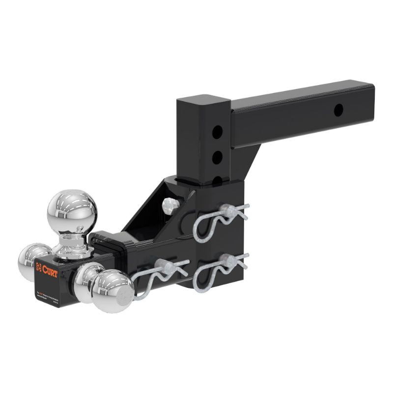 Picture of Curt Adjustable Tri-Ball Mount (2" Shank, 1-7/8", 2" & 2-5/16" Balls) - 45799