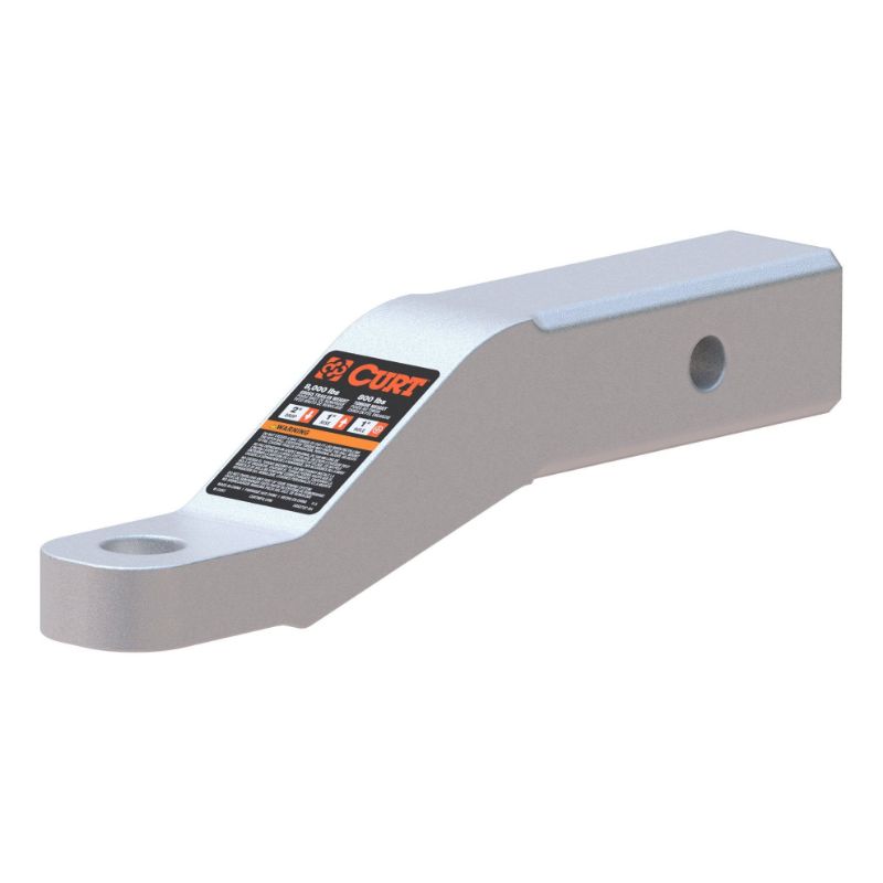 Picture of Curt Aluminum Ball Mount (2" Shank, 8,000 lbs, 2" Drop, 8-1/2" Long) - 45360