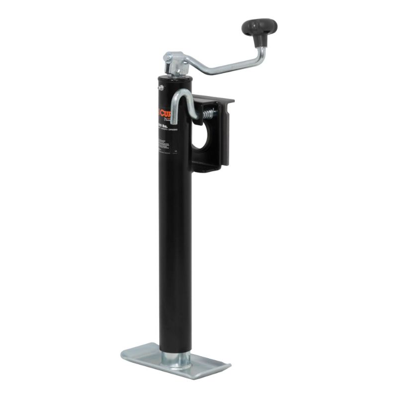 Picture of Curt Bracket-Mount Swivel Jack with Top Handle (2,000 lbs, 15" Travel) - 28304