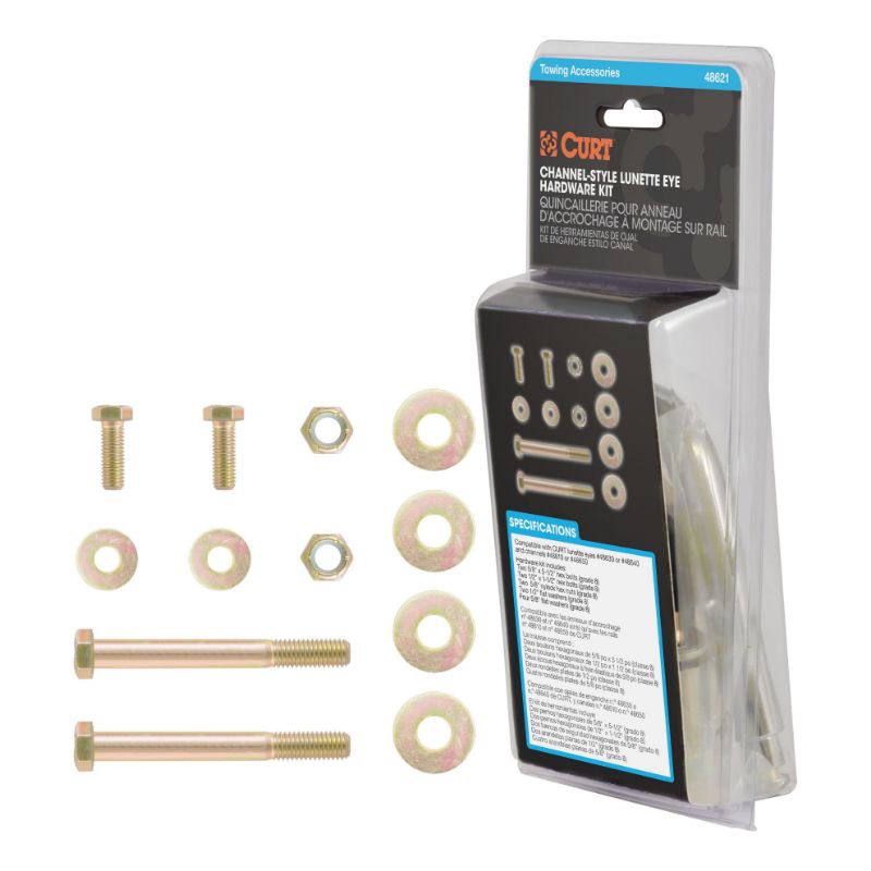 Picture of Curt Channel-Style Lunette Ring Hardware Kit - 48621