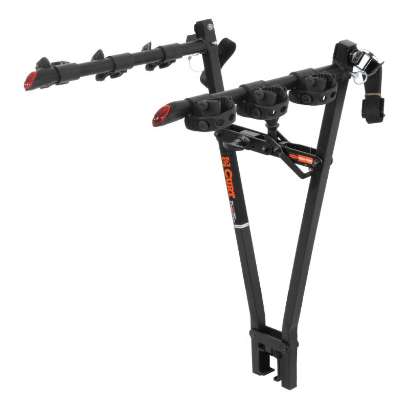 Picture of Curt Clamp-On Bike Rack (3 Bikes, Fits Over 2" Shank) - 18013