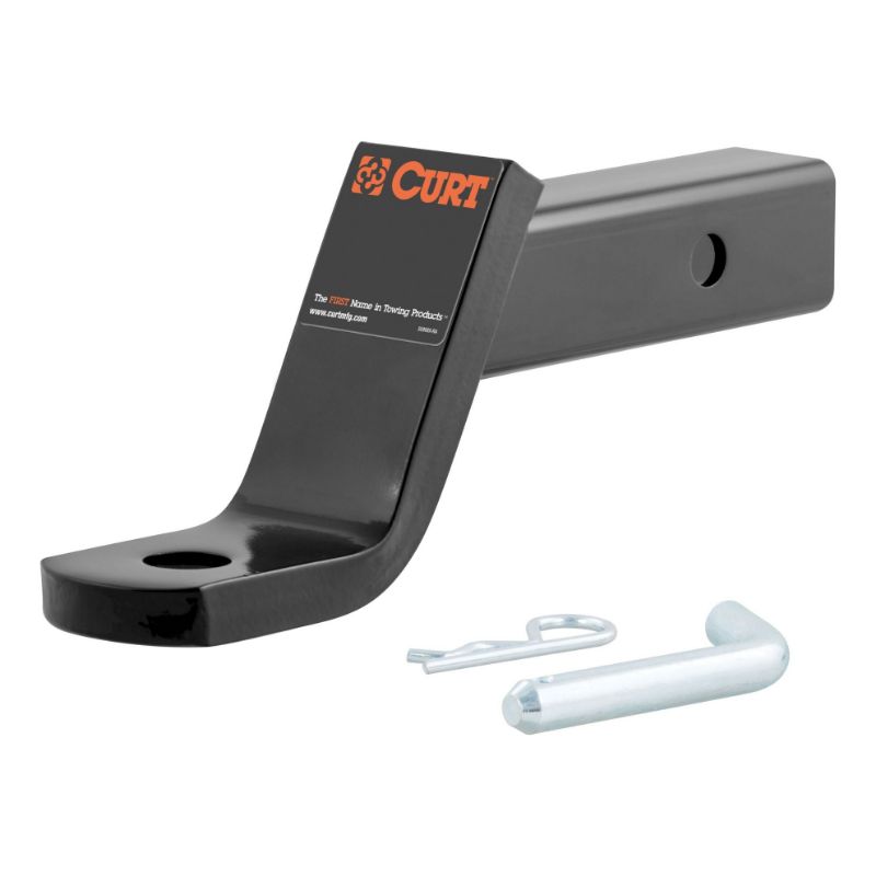 Picture of Curt Class 3 Ball Mount with Pin (2" Shank, 7,500 lbs., 4" Drop, 8-1/4" Long, in Box) - 45052