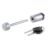 Picture of Curt Coupler Lock (1/4" Pin, 2-1/2" Latch Span, Barbell, Chrome) - 23522