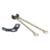 Picture of Curt CrossWing 5th Wheel Safety Chain Assembly with Gooseneck Anchor Plate - 16614