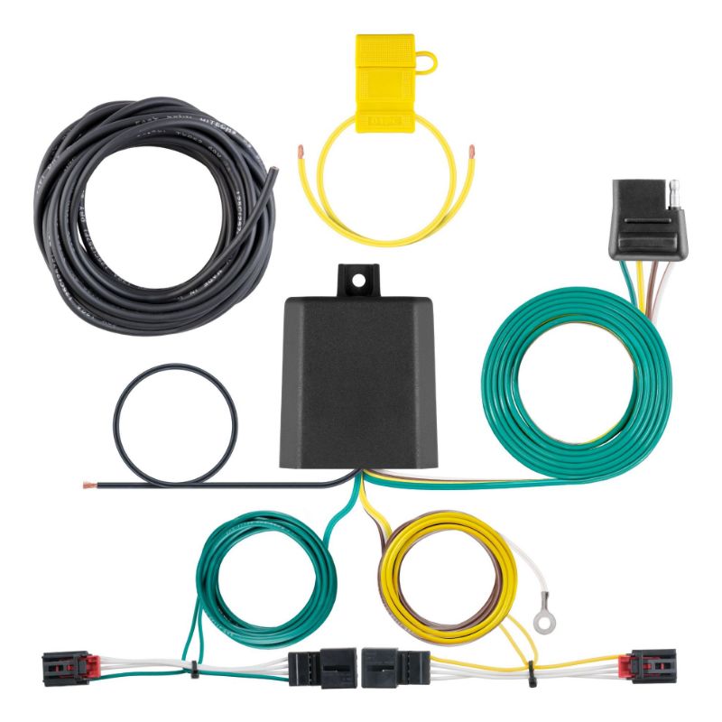 Picture of Curt Custom Wiring Harness, 4-Way Flat Output, Select Volkswagen Golf R - 56374