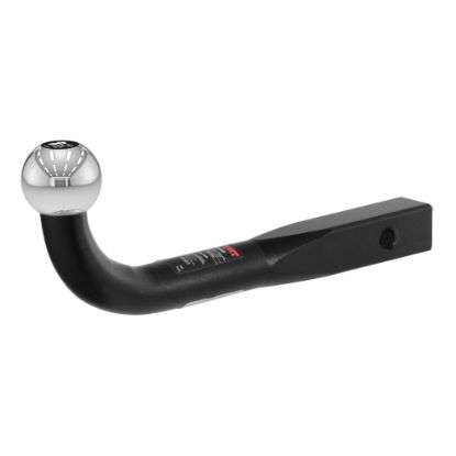 Picture of Curt Euro Mount (1-7/8" Ball, 1-1/4" Shank, 3,500 lbs., 2-3/4" High, 10" Long) - 45551
