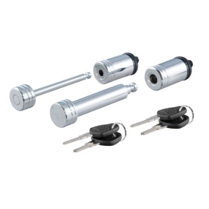 Picture of Curt Hitch & Coupler Lock Set (2" Receiver, 2-1/2" Latch) - 23527
