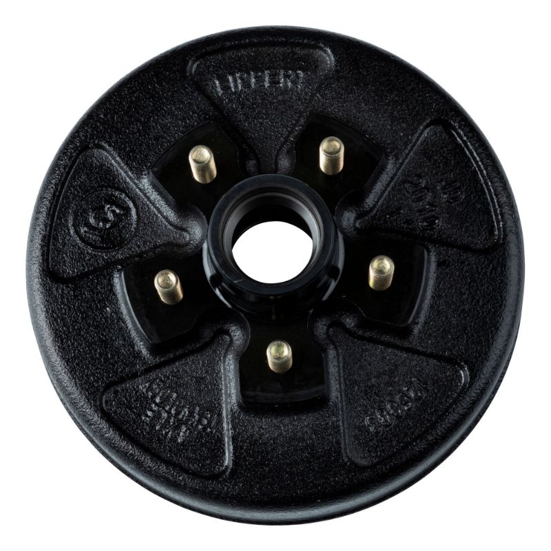 Picture of Curt 10" Brake Drum Hub for 3,500-lb. Axle - 5 on 4.5", 1/2" Stud (with Bearing Cone) - 814210