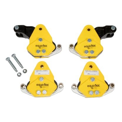 Picture of Curt Equa-Flex® Rubberized Equalizer Triple Axle Kit, Heavy-Duty 5,000 to 8,000 lbs. - 279689