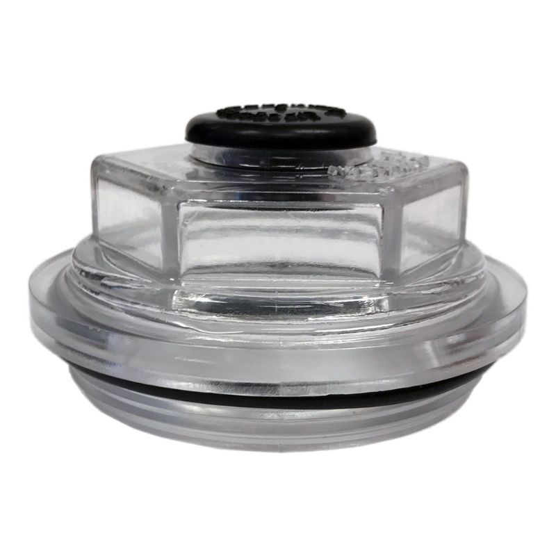 Picture of Curt Trailer Axle Oil and Dust Cap - 8,000 lbs. Clear - 695814