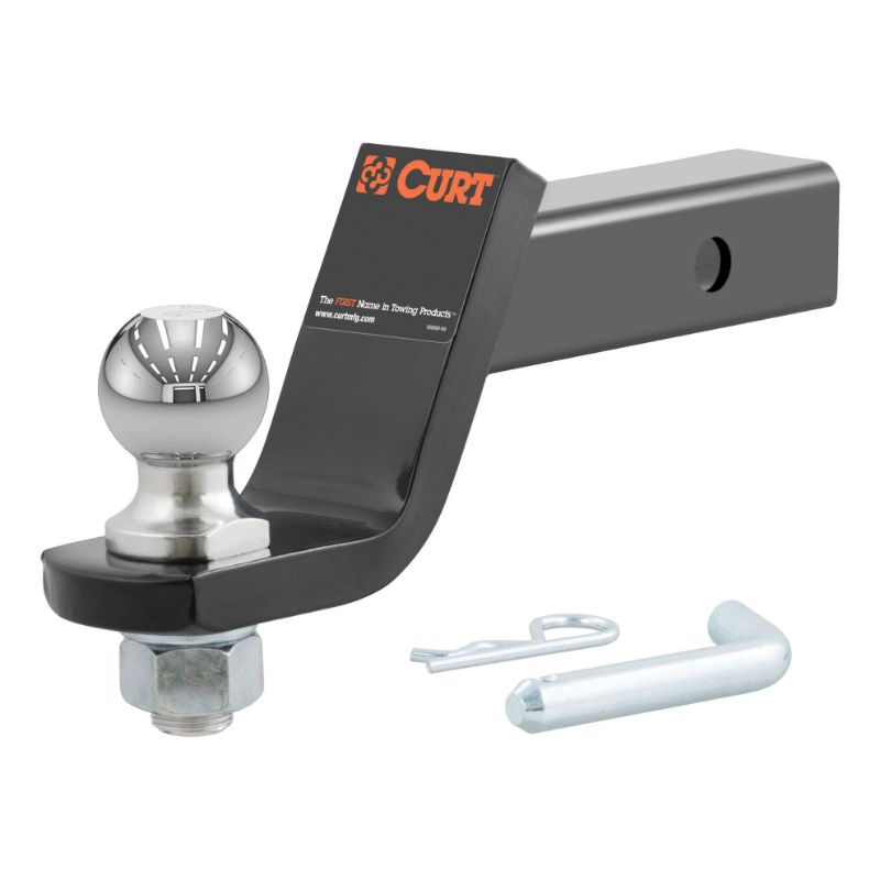 Picture of Curt Loaded Ball Mount with 2" Ball (2" Shank, 7,500 lbs., 4" Drop) - 45056