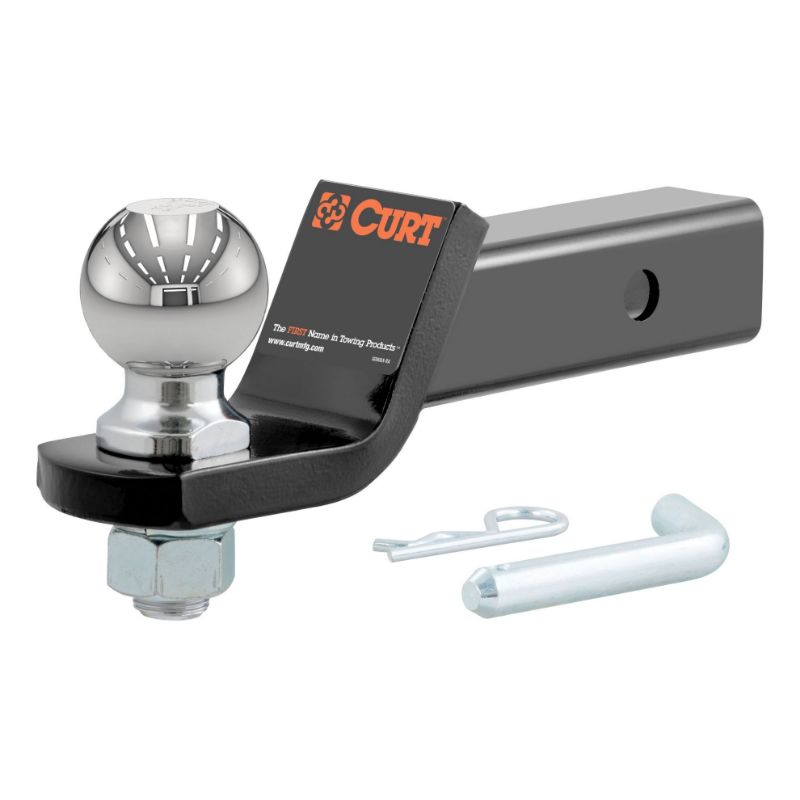 Picture of Curt Loaded Ball Mount with 2-5/16" Ball (2" Shank, 7,500 lbs., 2" Drop) - 45041