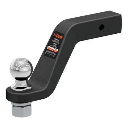Picture of Curt Loaded Forged Ball Mount with 2-5/16" Ball (2" Shank, 15,000 lbs, 6" Drop) - 45370