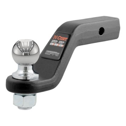 Picture of Curt Loaded Forged Ball Mount with 2-5/16" Ball (2" Shank, 15,000 lbs., 4" Drop) - 45332