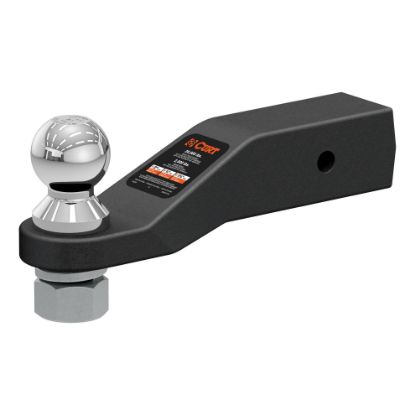 Picture of Curt Loaded Forged Ball Mount with 2-5/16" Ball (2-1/2" Shank, 20,000 lbs, 2" Drop) - 45371