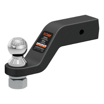 Picture of Curt Loaded Forged Ball Mount with 2-5/16" Ball (2-1/2" Shank, 20,000 lbs, 4" Drop) - 45372